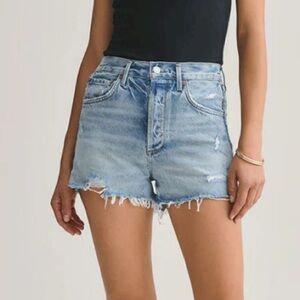 AGOLDE Jaden shorts in Surreal